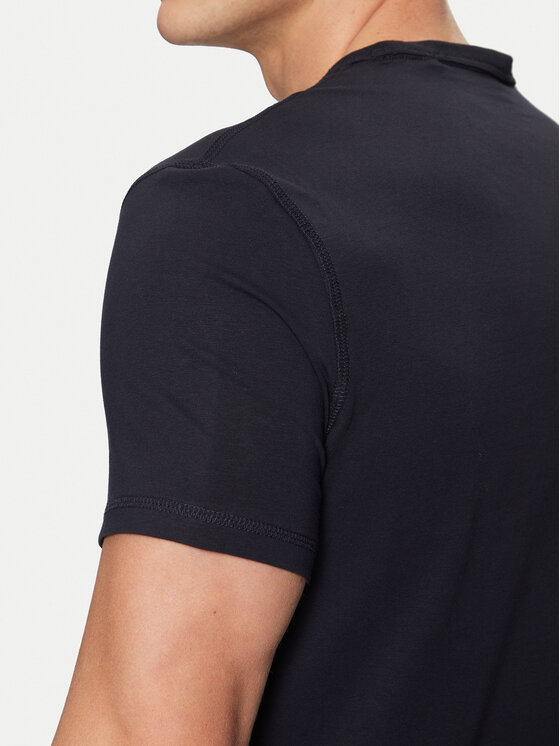 Guess Guess T-Shirt M5RI14 J1314 Tmavomodrá Slim Fit