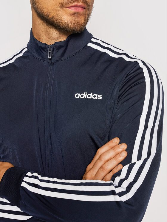adidas Sweatshirt Essentials 3 Stripes Tricot DU0445 Dunkelblau