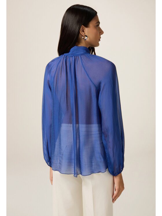 Oltre Oltre Camicia 5016J000836N024 Blu Regular Fit