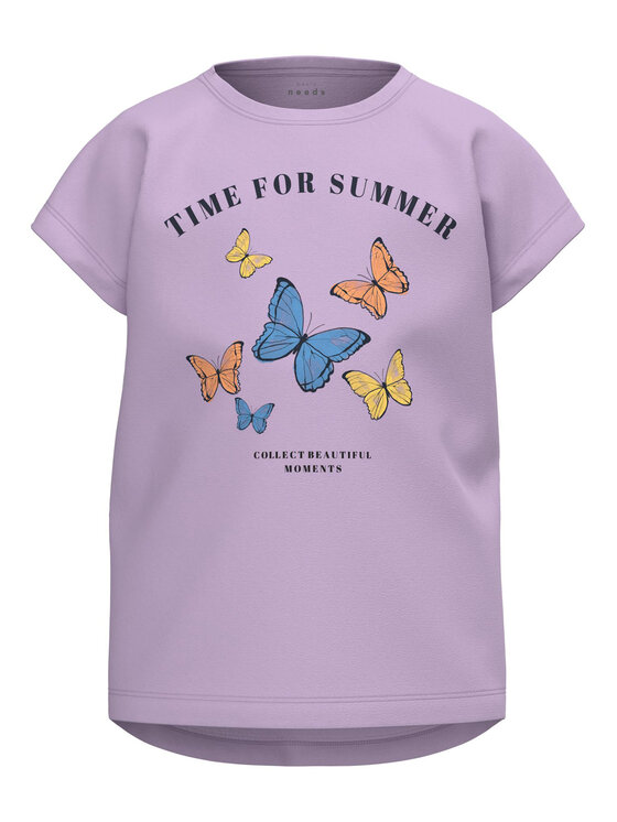 NAME IT Tricou 13217266 Violet Regular Fit