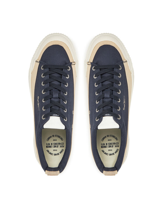 Pepe Jeans Pepe Jeans Sneakersy PMS31075 Granatowy