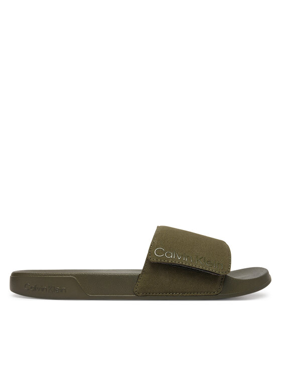 Calvin Klein Calvin Klein Natikače Ess Slide Adj Monobrand Cv HM0HM02115 Crna
