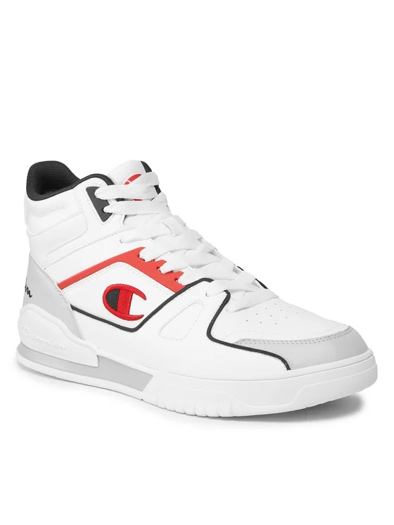 Champion Sneakers Mid Cut Shoe 3 Point Mid S22119-WW010 Weiß