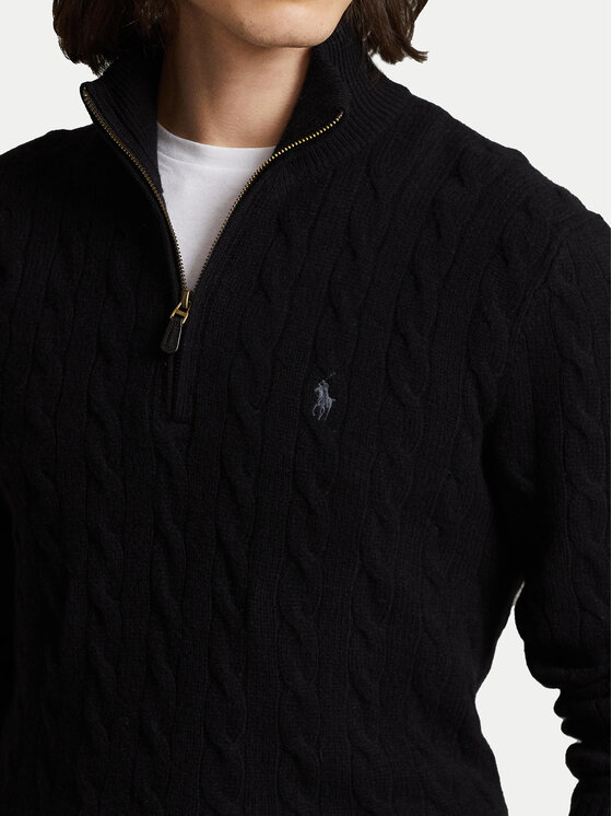 Polo Ralph Lauren Polo Ralph Lauren Sweater 710876766005 Fekete Regular Fit