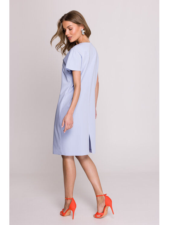Stylove Stylove Letní šaty S392 Světle modrá Premium Fit
