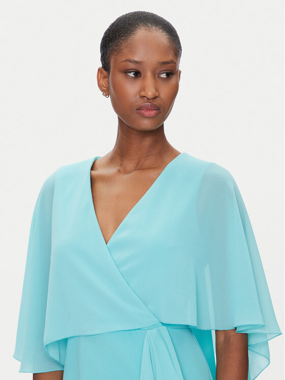 Rinascimento Rinascimento Coctailkleid CFC0123560003 Türkisfarben Regular Fit