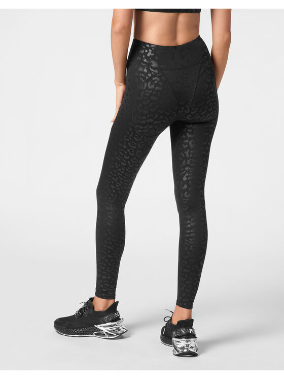 Plein Sport Plein Sport Legginsy 21645 Czarny