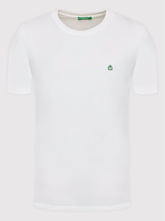 United Colors Of Benetton United Colors Of Benetton Tricou 3MI5J1AF7 Alb Regular FIt