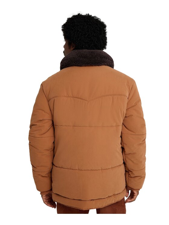 Wrangler Wrangler Kurtka zimowa 112378521 Brązowy Comfort Fit