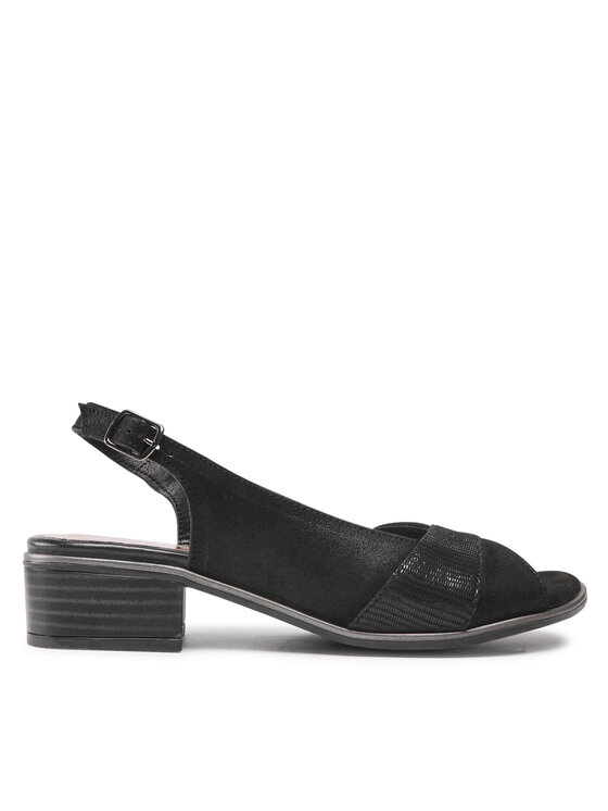 Go Soft Go Soft Sandále WI23-LUCY-02 Čierna