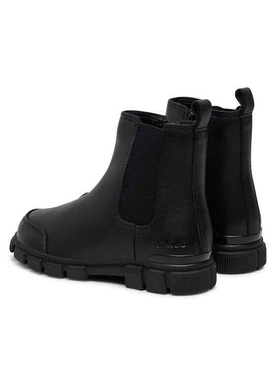 Clarks Clarks Kozačky Evyn Chelsea K. 26180291 Černá