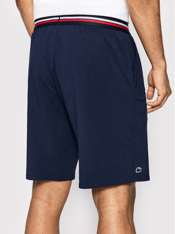 Lacoste Lacoste Спортивні шорти GH3448 Cиній Regular Fit
