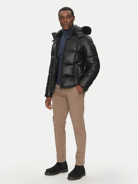 Guess Guess Зимно яке M4BL33 WGJB0 Черен Regular Fit