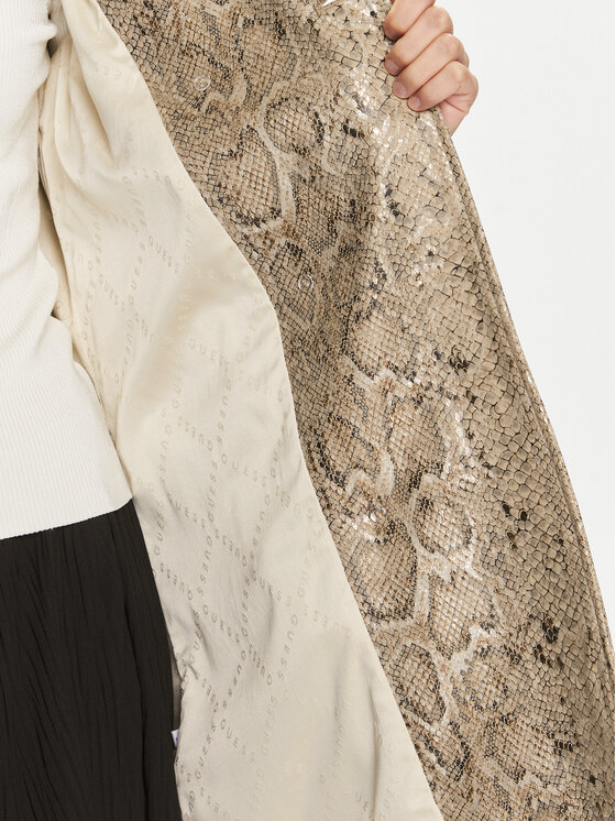 Guess Guess Trench Mila W4RL31 WFZU0 Smeđa Regular Fit