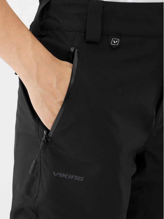 Viking Viking Spodnie outdoor Trek Pro 2.0 Czarny Regular Fit