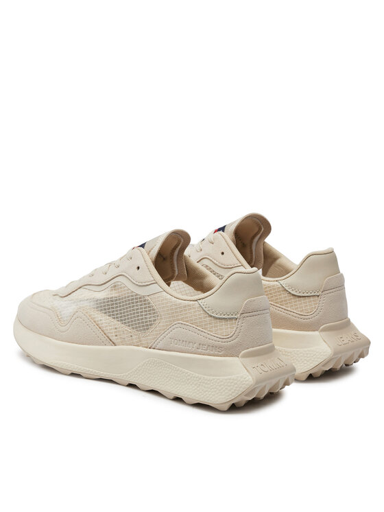 Tommy Jeans Сникърси Tjw Translucent Runner EM0EM01222 Бежов | Modivo.bg