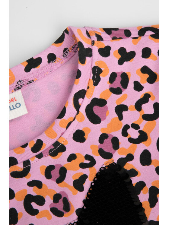 Coccodrillo Coccodrillo Sukienka WC4129103CEK-022 Kolorowy Regular Fit