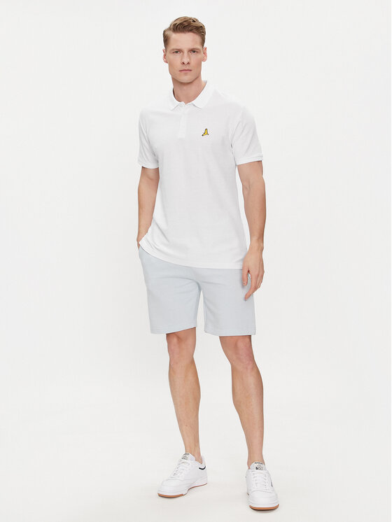 Brave Soul Brave Soul Polo MPS-149IMAIB Bijela Straight Fit