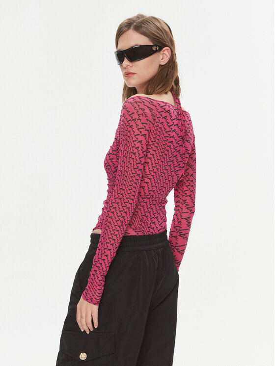 PINKO Pinko Bodi Birba 102221 A1A0 Ružičasta Slim Fit