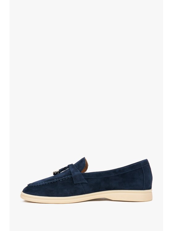 Estro Estro Μοκασίνια ER00115751 Σκούρο μπλε