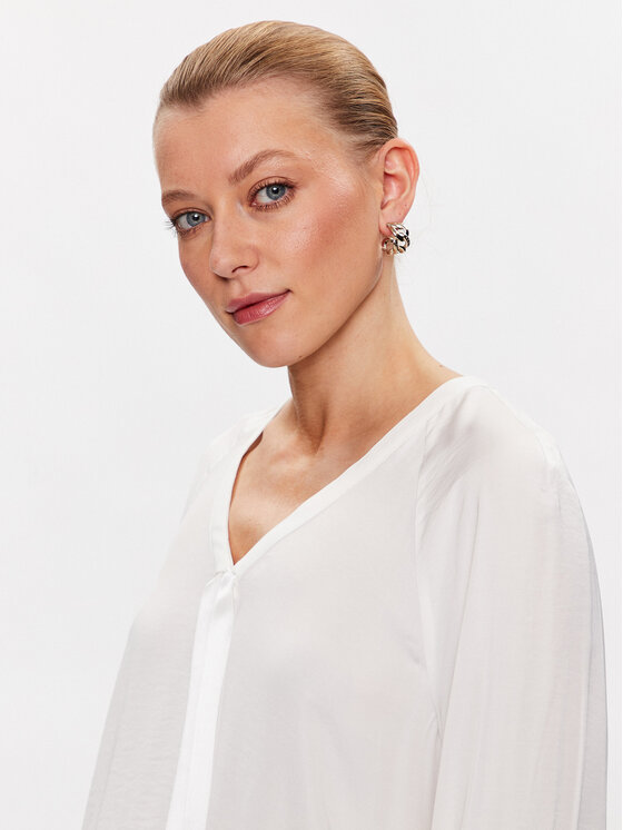 Marc Aurel Marc Aurel Tunika 6058 1000 93144 Biela Relaxed Fit