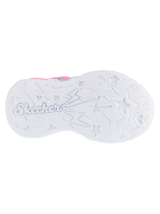 Skechers Skechers Sneakersy Unicorn Charmer - Lil Heart Sparkles Fioletowy