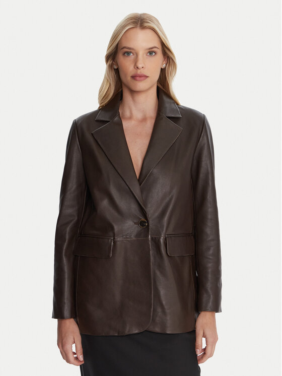 Marella Marella Zakó Icone 2523446044 Barna Regular Fit