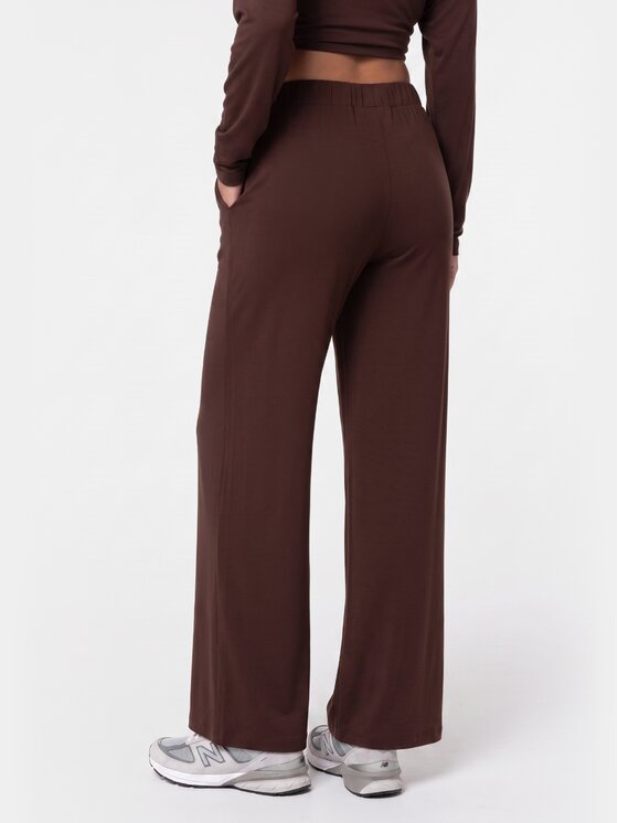 BASICLO BASICLO Spodnie materiałowe BSL-052-212 Brązowy Loose Fit