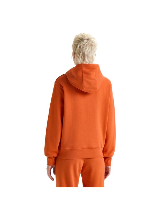 Diadora Diadora Bluza HOODIE ATHL. LOGO Pomarańczowy Loose Fit