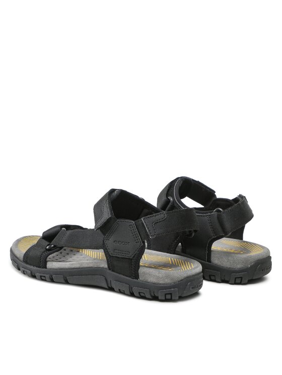 Geox Geox Sandale Uomo Sandal Strada U3524A00011C9999 Crna