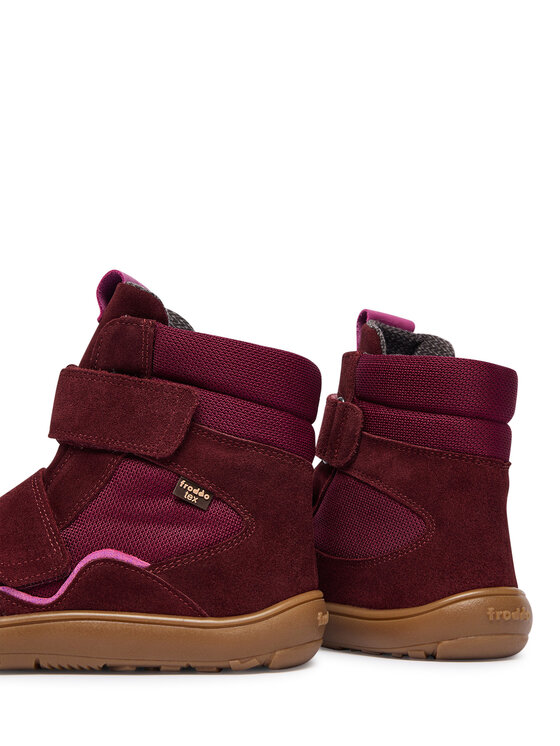 Froddo Froddo Čižmy Barefoot Tex Winter Tl G3160247-6T DD Bordová