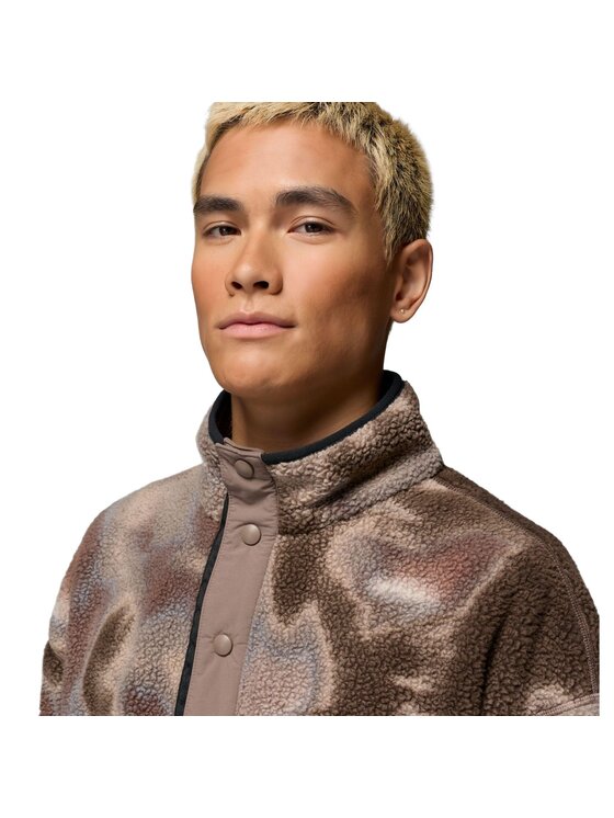 Columbia Columbia Polar Helvetia™ II Printed Half Snap Fleece Brązowy Regular Fit