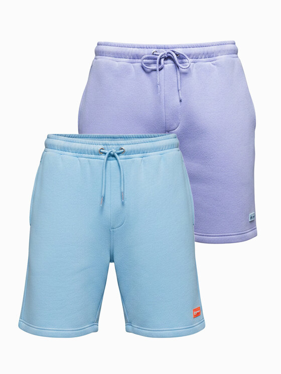 Ombre Ombre komplet szortów materiałowych Z129 Kolorowy Basic Fit