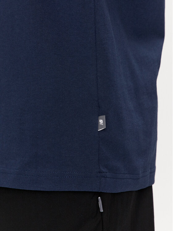 New Balance New Balance T-Shirt Basketball Style MT41578 Granatowy Relaxed Fit
