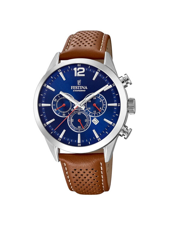 Festina Festina Zegarek F20542-3 Brązowy