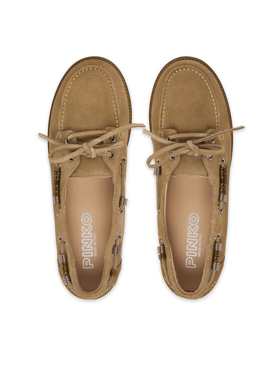 PINKO PINKO Pusbačiai Grace 01 SD0539 P002 Smėlio