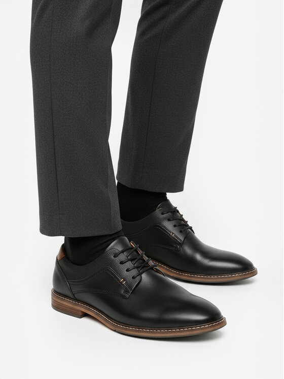 Lanetti Lanetti Halbschuhe CEO-1896 124AM Schwarz