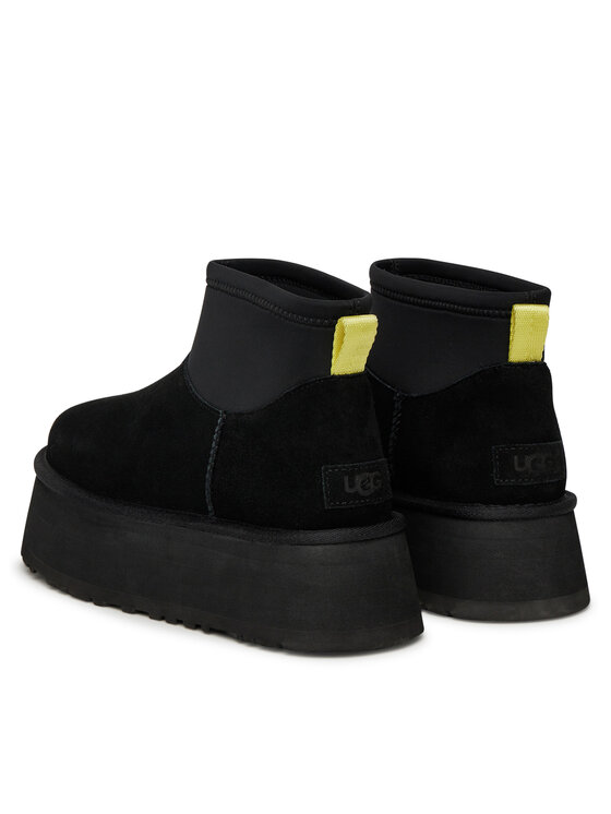 Ugg Ugg Sněhule W Classic Mini Dipper 1168170 Černá