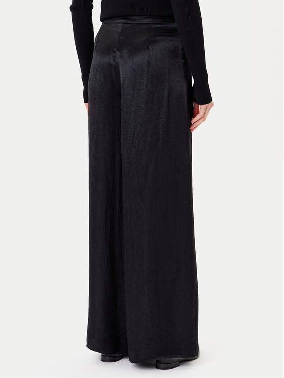 Marella Marella Παντελόνι Palazzo William 2525136051 Μαύρο Wide Leg