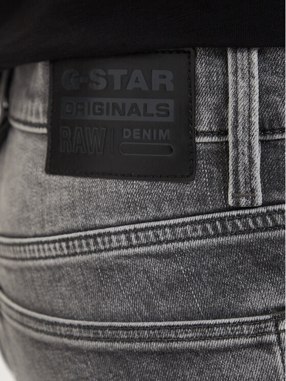 G-Star Raw G-Star Raw Jeansy 3301 51003-C293-B466 Szary Regular Fit