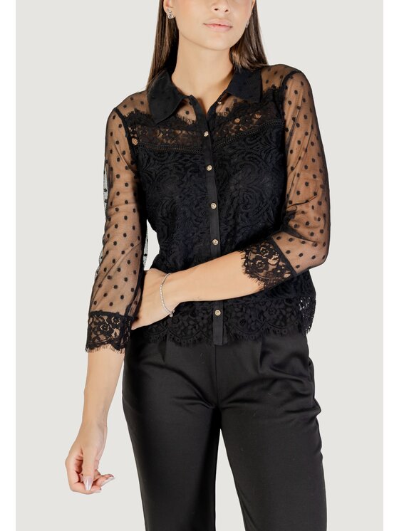 Morgan De Toi Morgan De Toi Camicia 252-TEREZA Nero Classic Fit