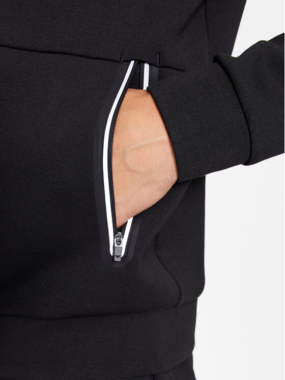 EA7 Emporio Armani EA7 Emporio Armani Bluză 8NPM19 PJ4EZ 1200 Negru Regular Fit