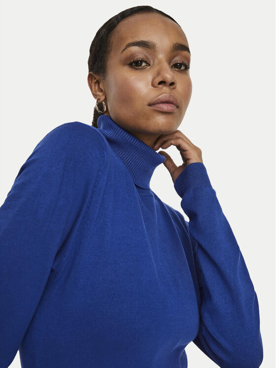 Vero Moda Vero Moda Rollkragenpullover Glory 10231630 Blau Regular Fit