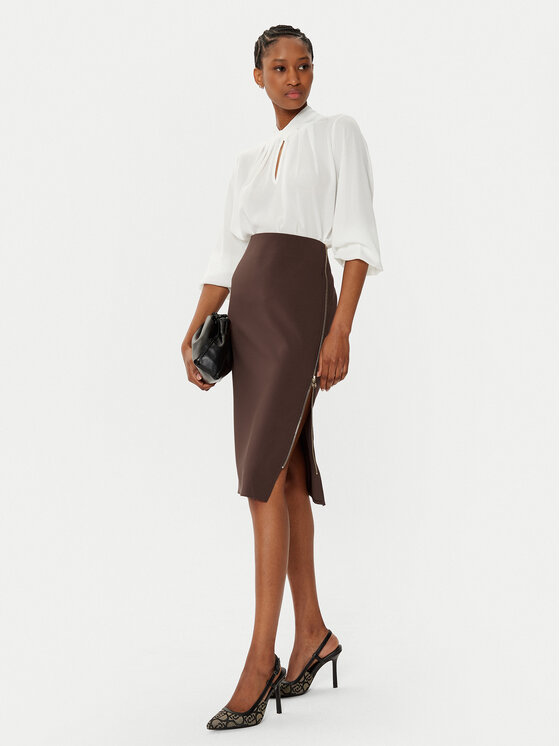 Rinascimento Rinascimento Pliiatsseelik CFC0121919003 Pruun Regular Fit