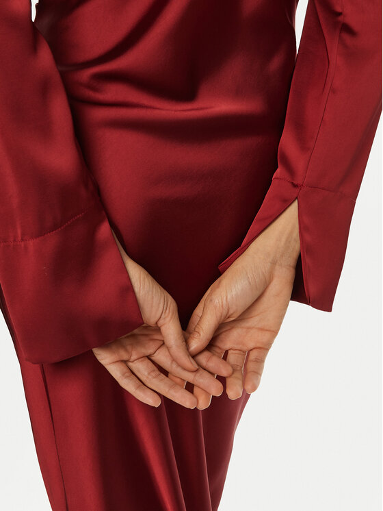 Imperial Imperial Koktel haljina AFGSIBA Tamnocrvena Regular Fit