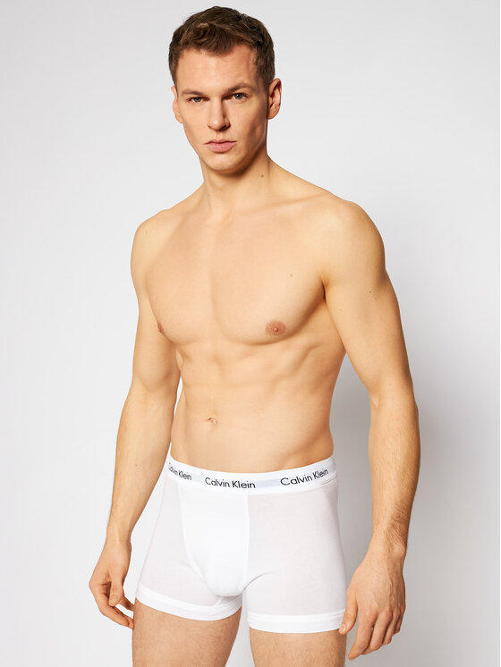 Calvin 0000U2662G Weiß Boxershorts 3er-Set Underwear Klein