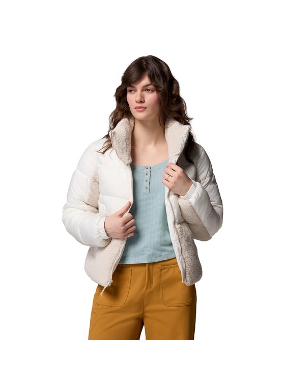 Columbia Columbia Kurtka puchowa 208560 Beżowy Regular Fit