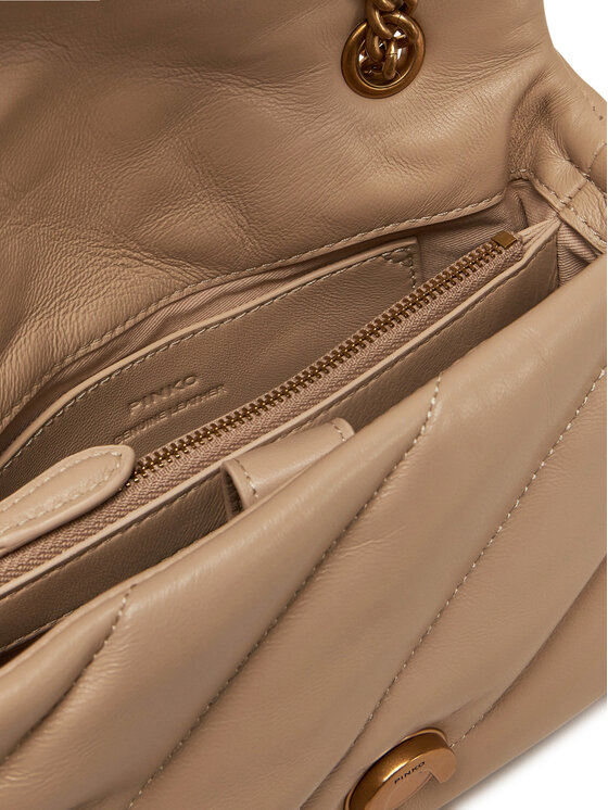 PINKO PINKO Τσάντα Love Puff Mini Cl PE 25 PLTT 100039 A0F2 Μπεζ