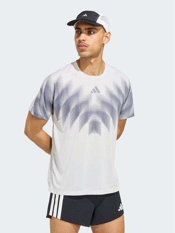 adidas adidas Koszulka techniczna Adizero Aspyre Unitefit Szary Regular Fit