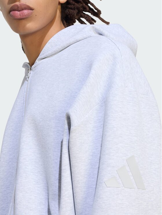 adidas adidas Bluza 167687 Szary Loose Fit
